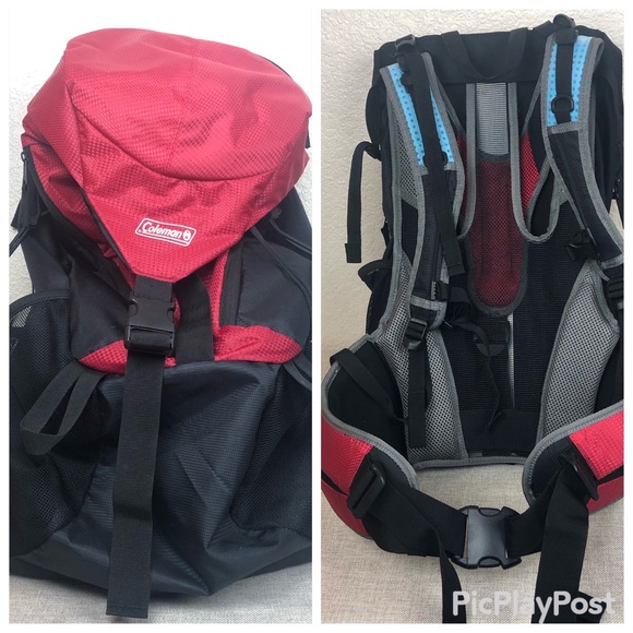 coleman camping backpack